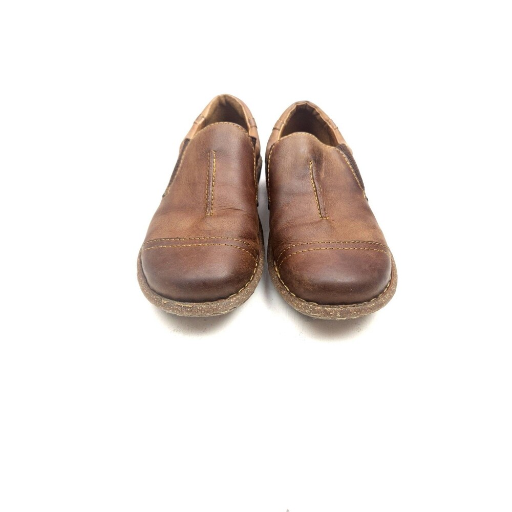 Born Nampa Slip On Loafers Shoes Womens Size 8 Brown nubuck  Casual - Picture 6 of 11